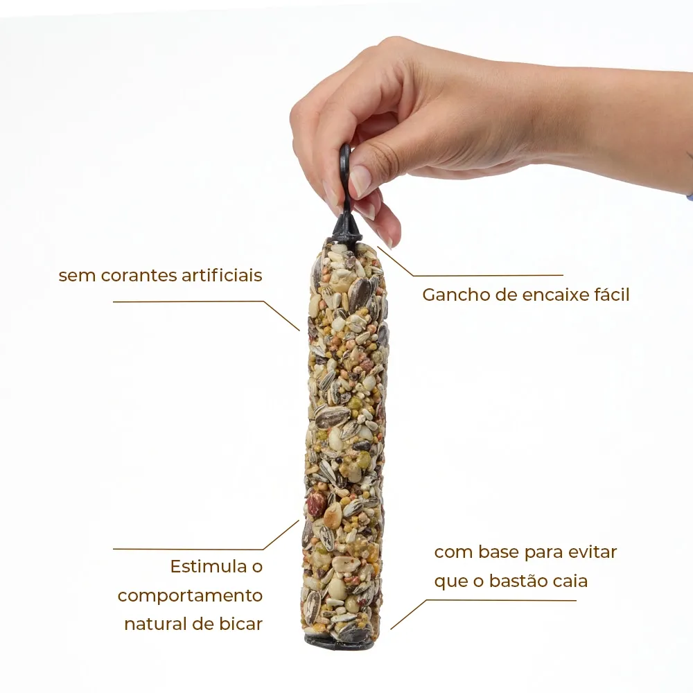Bastão para Papagaio Origem Natural